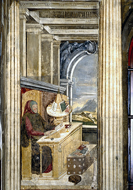 Francesco Petrarca, Fresko Padua